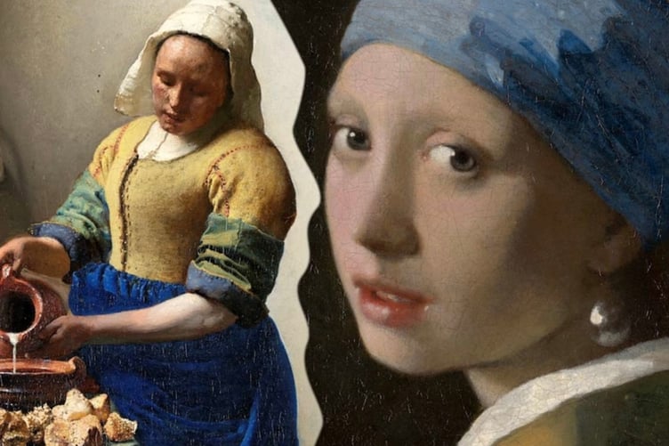 An example of Johannes Vermeer's work