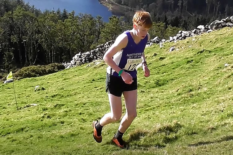 Harry Stennett was the leading junior at Carraghan on Saturday morning (Photo: David Griffiths)