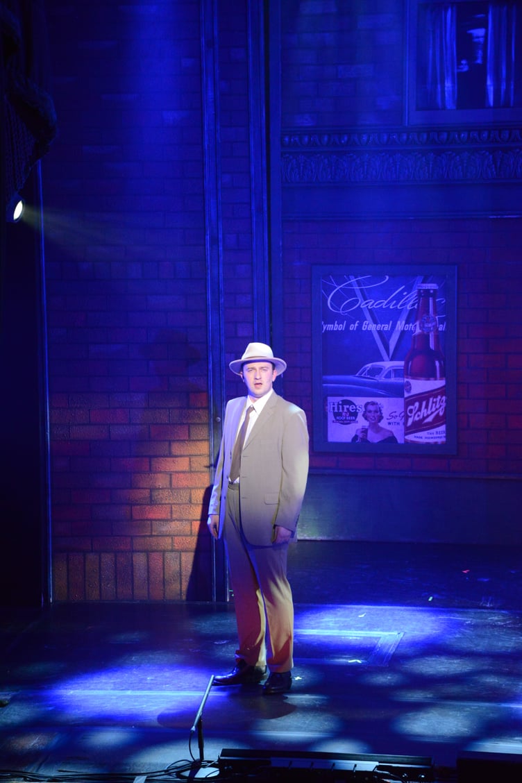 Sky Masterson, portrayed by Damian Kneale