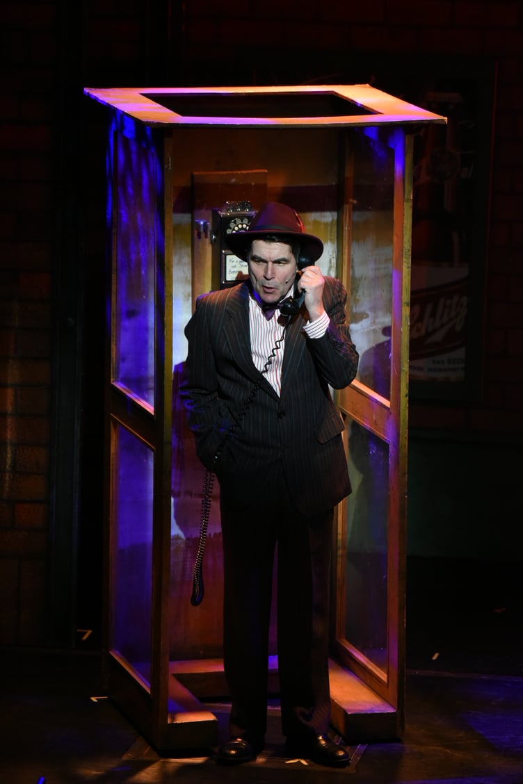 Nathan Detroit, played by Simon Fletcher