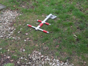 Charity appeal for information after barrier removed from fields