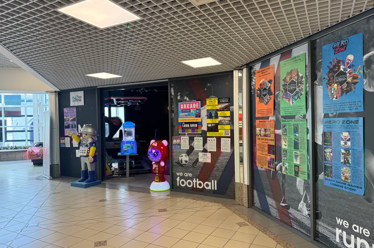 The Matrix Arena in The Strand, Douglas is now closed