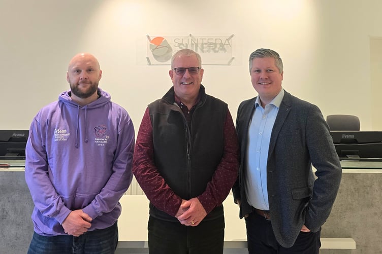 (Left to right) Mark Henthorn, Sam Skelton and Mark Reynolds