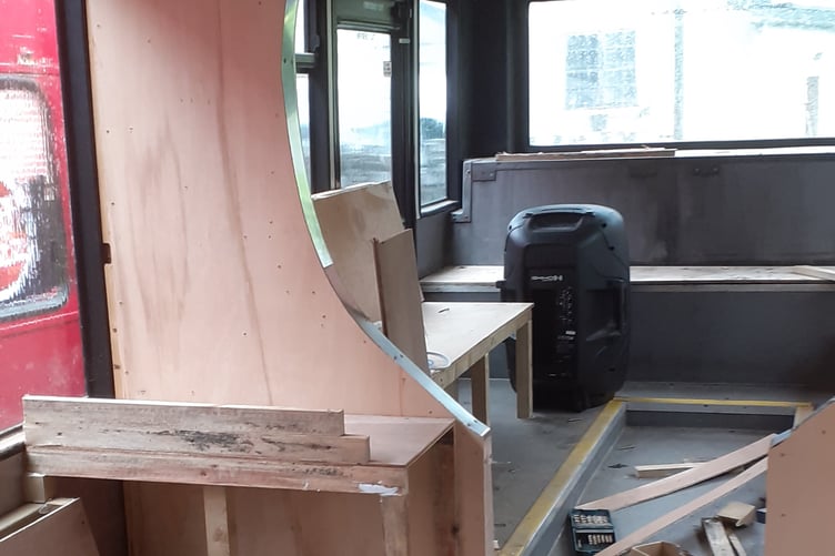 Steve did most of the work himself