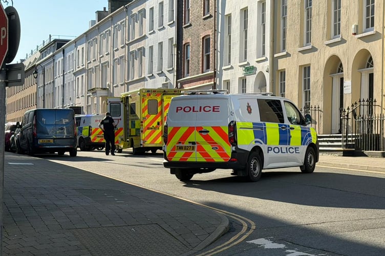 Athol Street in Douglas is currently closed following a crash