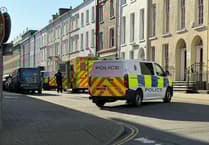 Road shut as emergency services respond to single vehicle crash