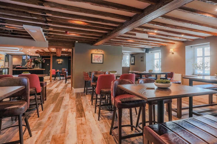 After the refurb, the Ballasalla pub feels much more spacious 