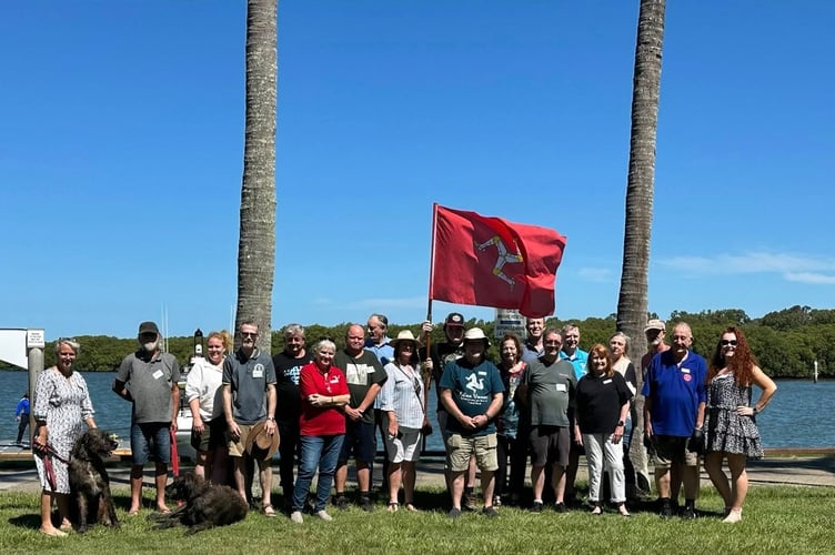 Attendees of the Queensland Manx Society 