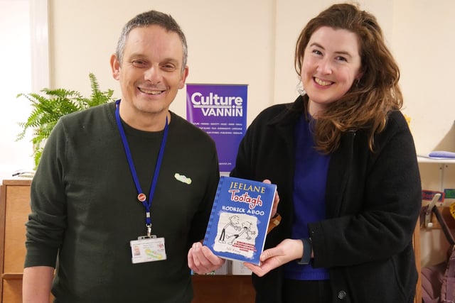 Diary of a Wimpy Kid book translated into Manx