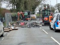 Major Douglas road to re-open to one-way traffic