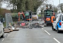Major Douglas road to re-open to one-way traffic following utilities work
