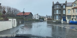 Reports of flooding as heavy rain and strong winds cause disruption