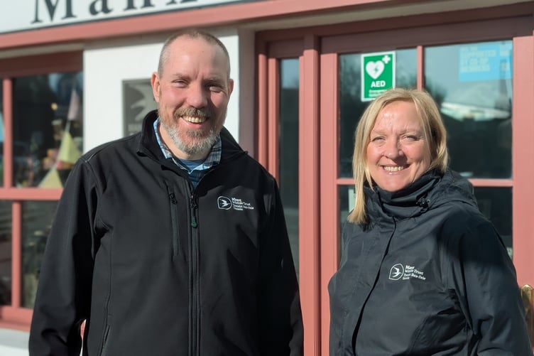 Graham Makepeace-Warne and Lucy Felton