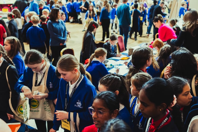 More than 800 primary school pupils attended