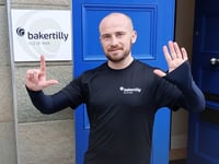 Runner nears end of gruelling seven half marathon feat