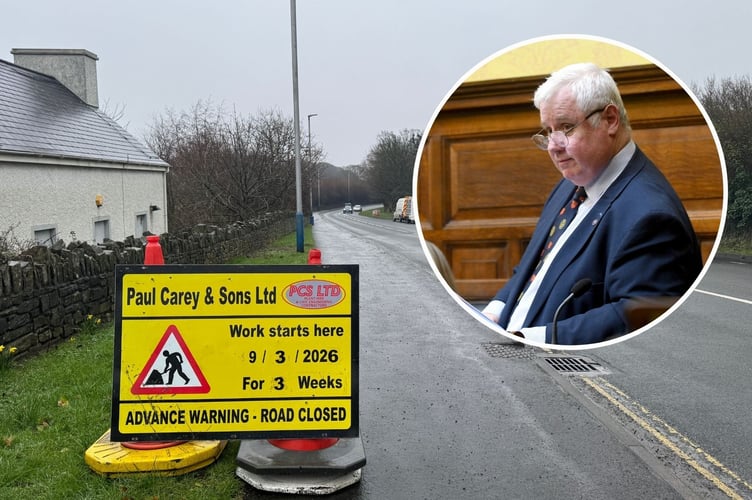 Manx Utilities chairman John Wannenburgh told Tynwald members that traffic management approval was a matter for the Department of Infrastructure
