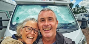 Couple ditched careers to travel world in motorhome