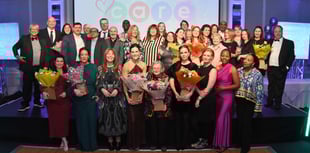 Photographs as Manx Care staff honoured at annual award ceremony 