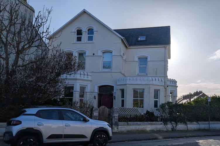 The property on Albany Road, Douglas