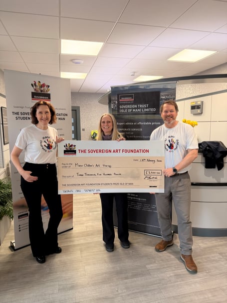 Left to right: MCAT director Eve Wilson, director of business development and marketing at Sovereign Trust Sharon Lannigan and MCAT's Dr Colin Moughton