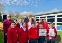 School celebrates top-level award in RHS gardening scheme