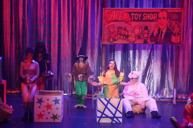 Chief Minister Alf Cannan's 'Toy Shop' was a brilliant sketch, depicting the Council of Ministers