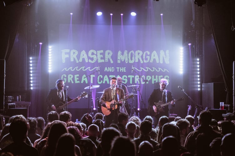 Fraser Morgan at a past gig 