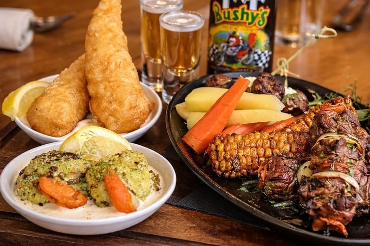 Coast restaurant's Manx sharing platter