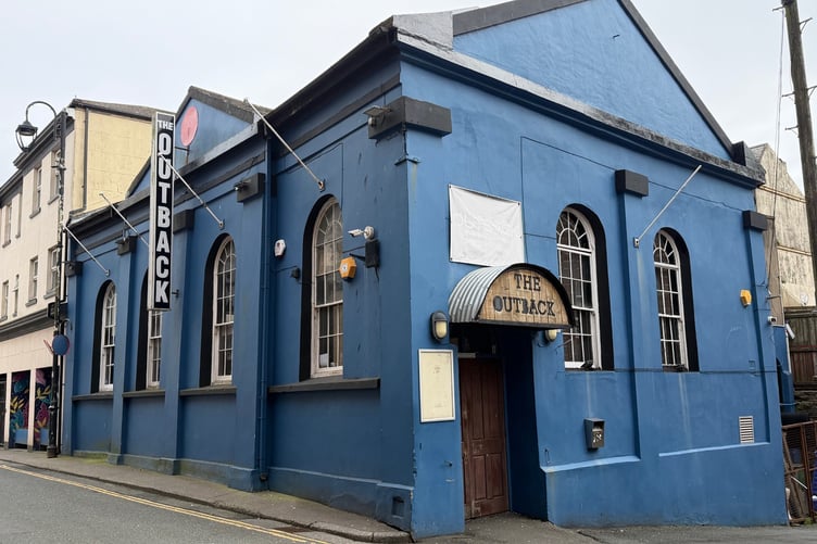 The incident happened outside the Outback in Douglas