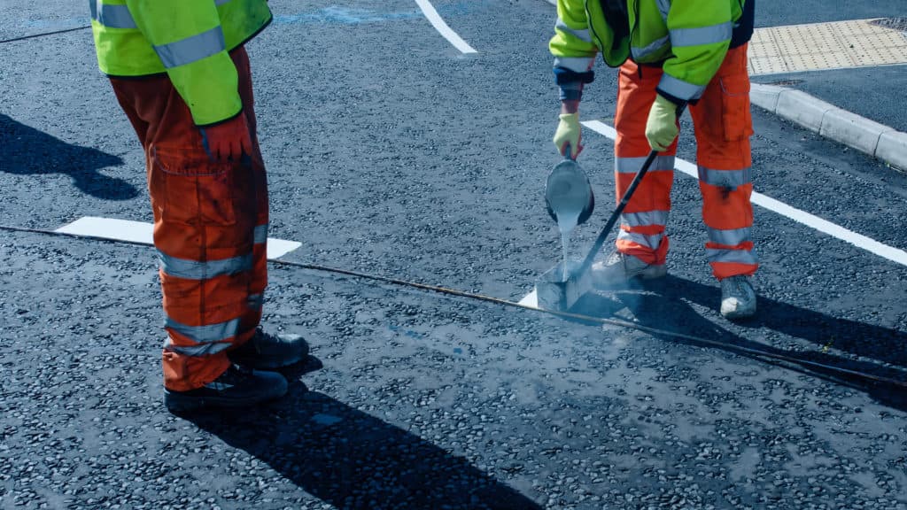 Temporary road closures announced for line marking work