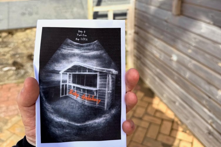 The 'Baby Gelatory' will be located in Port Erin, although its exact whereabouts is yet to be confirmed