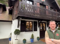 Swiss Chalet rises from the ashes of devastating fire