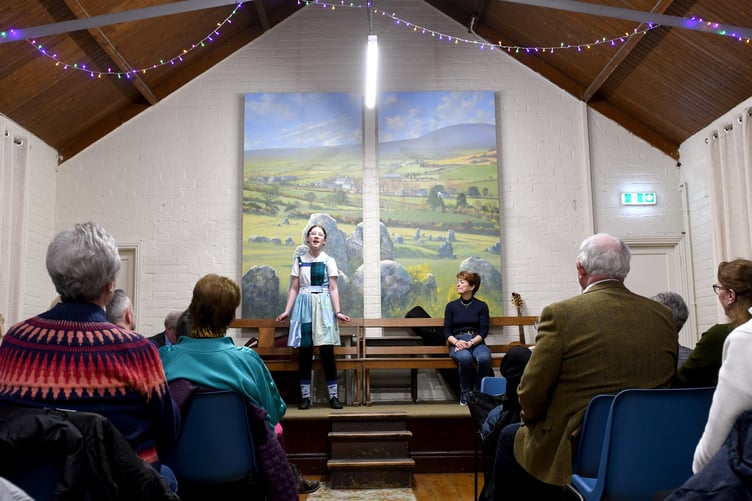 River Kelly Brown, Young Singer of Mann, winner of the junior solo class