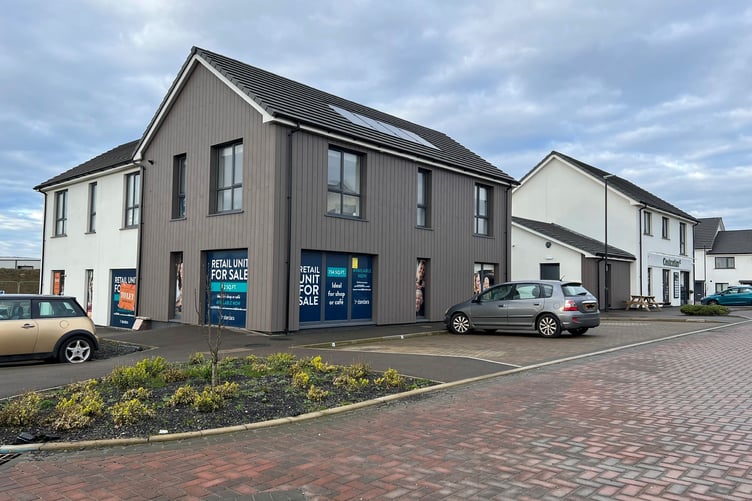 Vacant retail unit on Cringle Close, Reayrt Mie