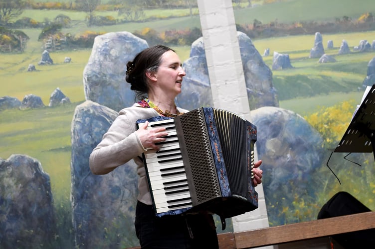 Madeline Kelly, winner of the Laurie Kelly Trophy for Hymn Raising