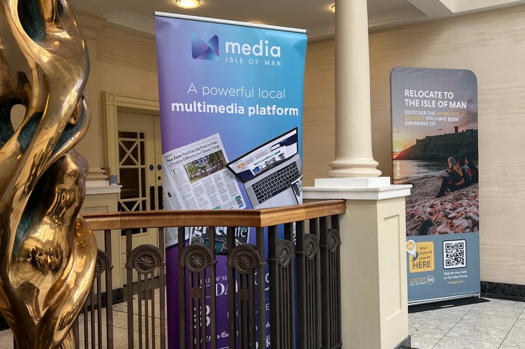 Media Isle of Man had a strong presence at the event as an official media partner