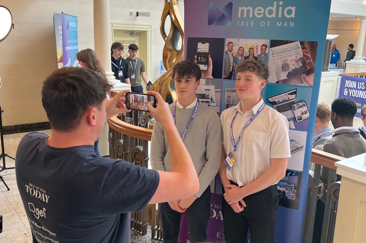 Some students spoke to Media Isle of Man journalists Tom Curphey and Sadie Gilbert, with their views in this week's Isle of Man Courier (out on Friday)