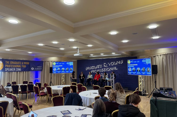 There was a wide range of panel talks for young people to focus and listen in on