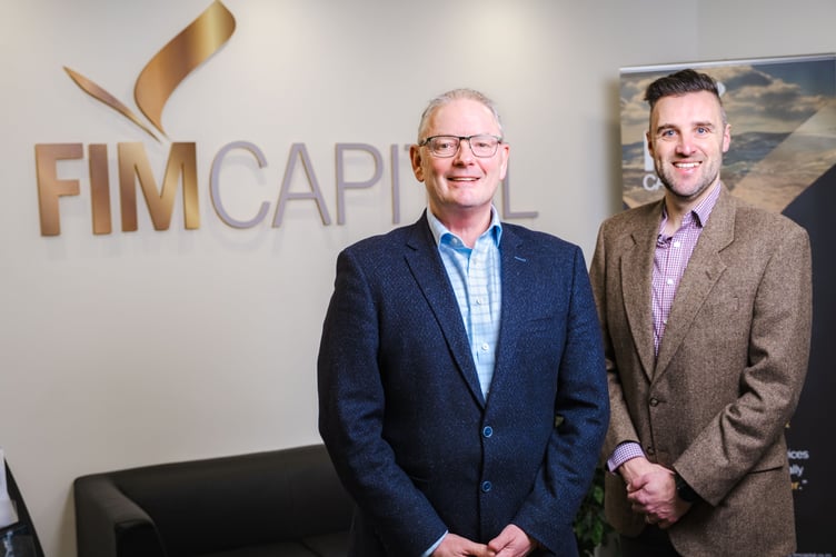 FIM Capital chief executive David Bushe and Tim Shallcross