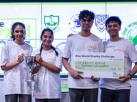 Isle of Man students triumph while backing global charity