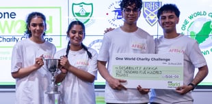 Isle of Man students triumph while backing global charity