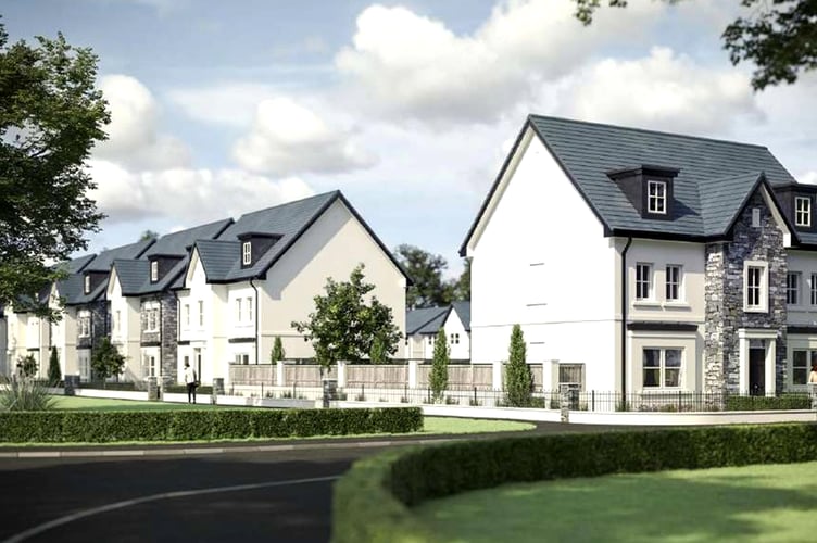How the new homes on the former Buchan School site in Castletown could look.