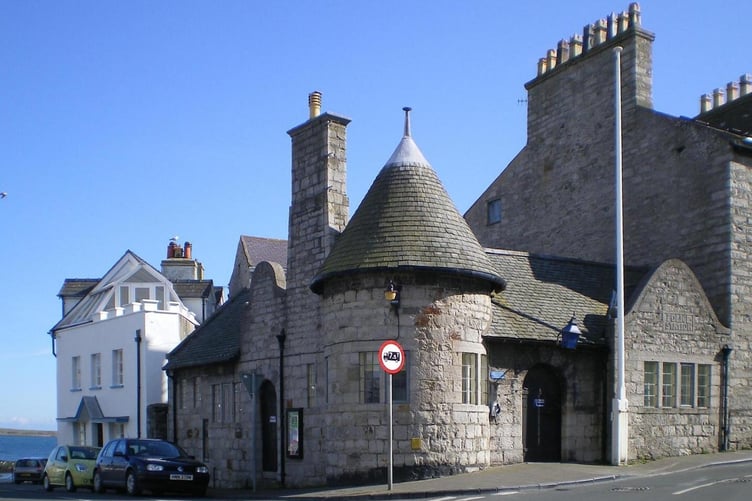 The old police station in Castletown