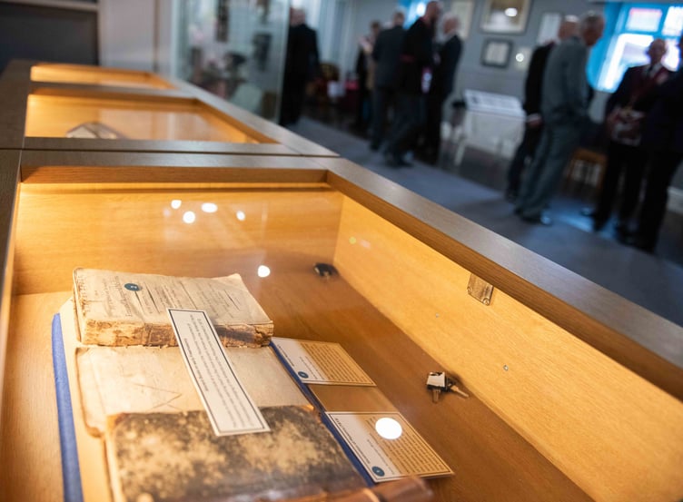 The exhibits explore the social and historical impact of freemasonry on the Isle of Man