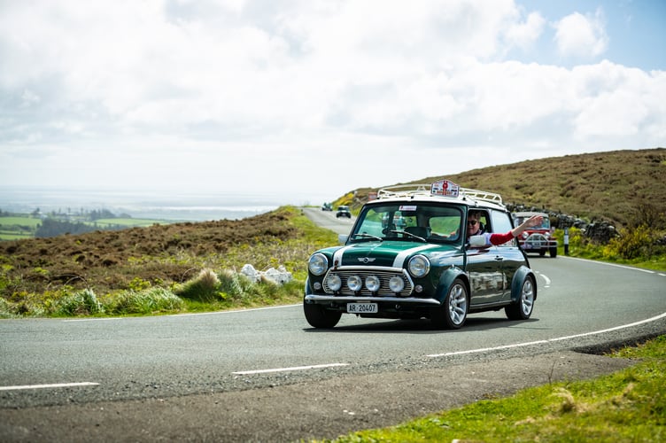 The island's roads offer a 'perfect backdrop' , according to organisers