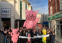 Refurbished M&S store opens with ribbon-cutting ceremony