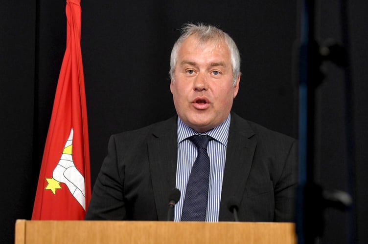 Peel Town Commissioners Chair Ray Harmer