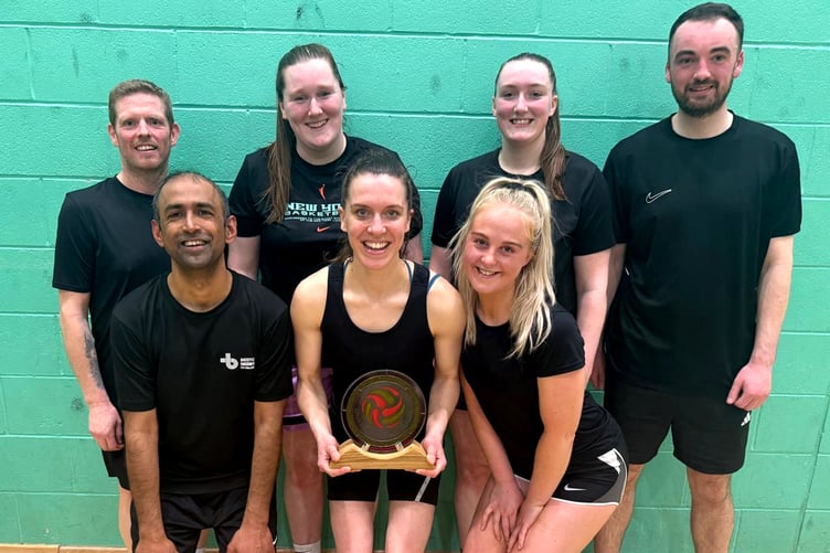 The Manx Mavericks team that triumphed overall in the inaugural Netball Performance League which concluded at the NSC over the weekend (Photo: Isle of Man Netball)
