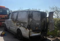 Firm 'devastated beyond belief' after van catches fire outside Isle of Man hospital