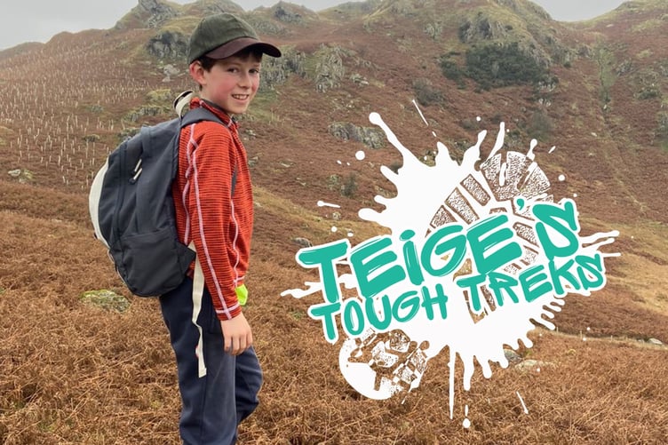 Teige on one of his expeditions